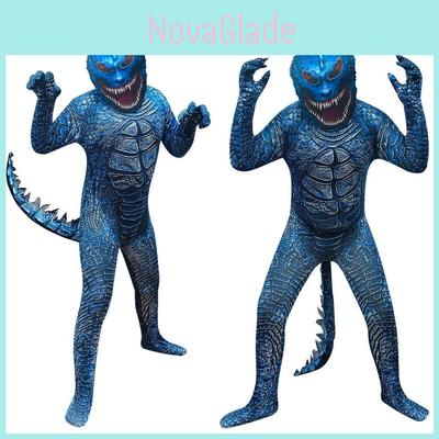 Erkek Çocuklar İçin Yüksek Kaliteli Cadılar Bayramı Cosplay Kostümü Rahat Asetat Elyaf Malzeme