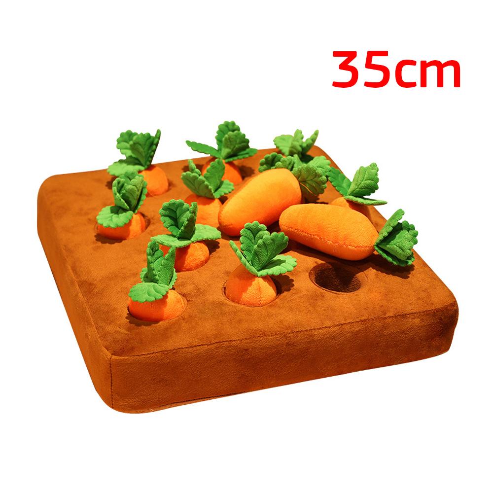 

2 размера, креативные куклы-морковки, имитация зеленой травы, плюшевые игрушки Kawaii, морковь, кролик, поле, развивающие игрушки для детей