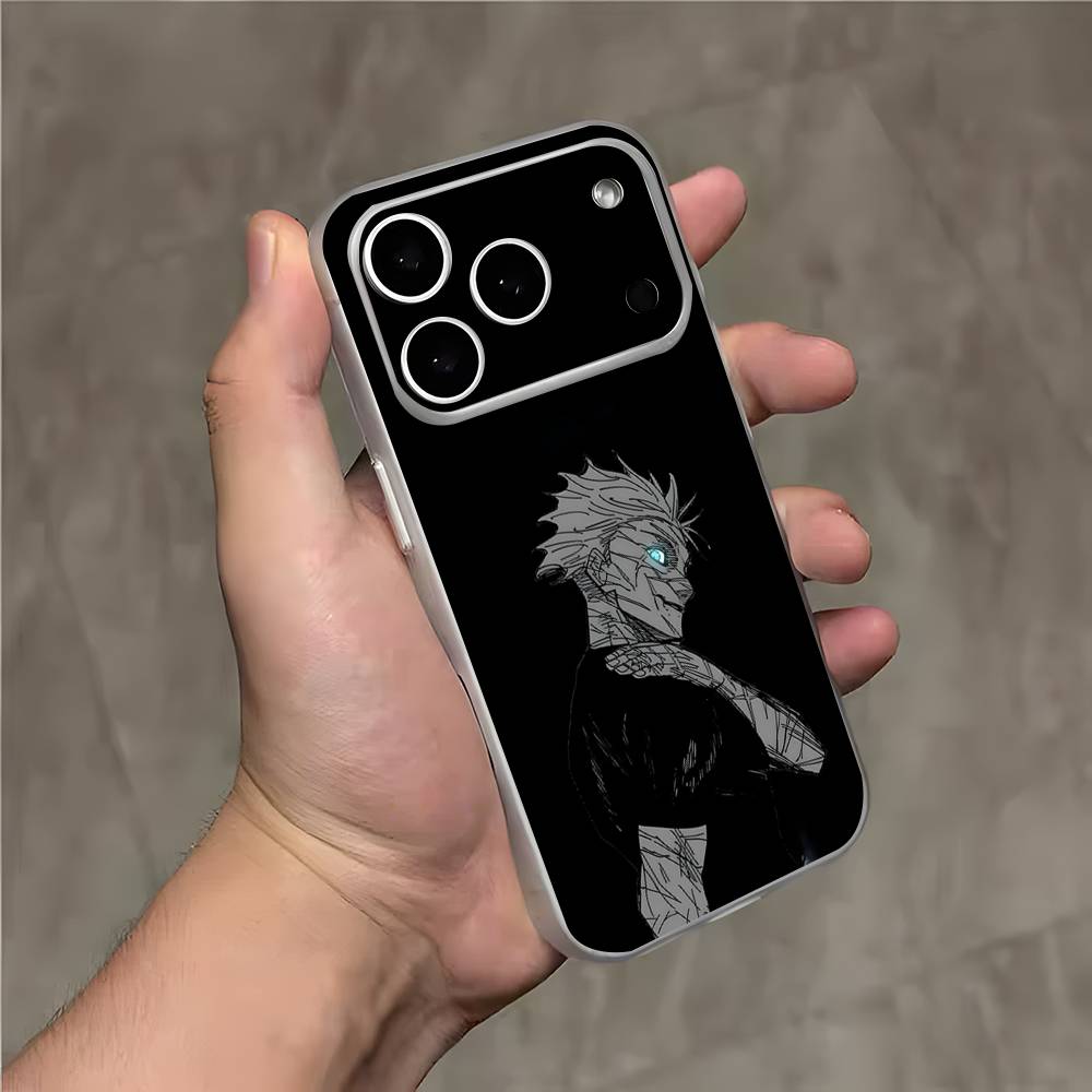 

Чохол для телефону з аніме Годжо С-Сатору для iPhone 17,16,15,14,13,12,11,Pro,Max,Plus,E,Air,Mini Магнітний Матовий Прозорий iPhone13PRO