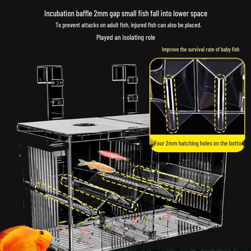 ATUO Multi-functional Fish Tank Isolation & Breeding Box