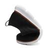 Fashion Retro Style Men's Casual Shoes Lightweight Knitted Walking Shoes Breathable Mesh Outdoor Traveling Flat Shoes