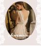 Guiruo Sexy Deep V Nightgown & Backless Camisole Set 