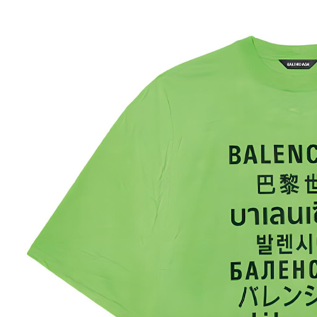 Balenciaga Polyester Oversized T Shirt 641614TJVI34162