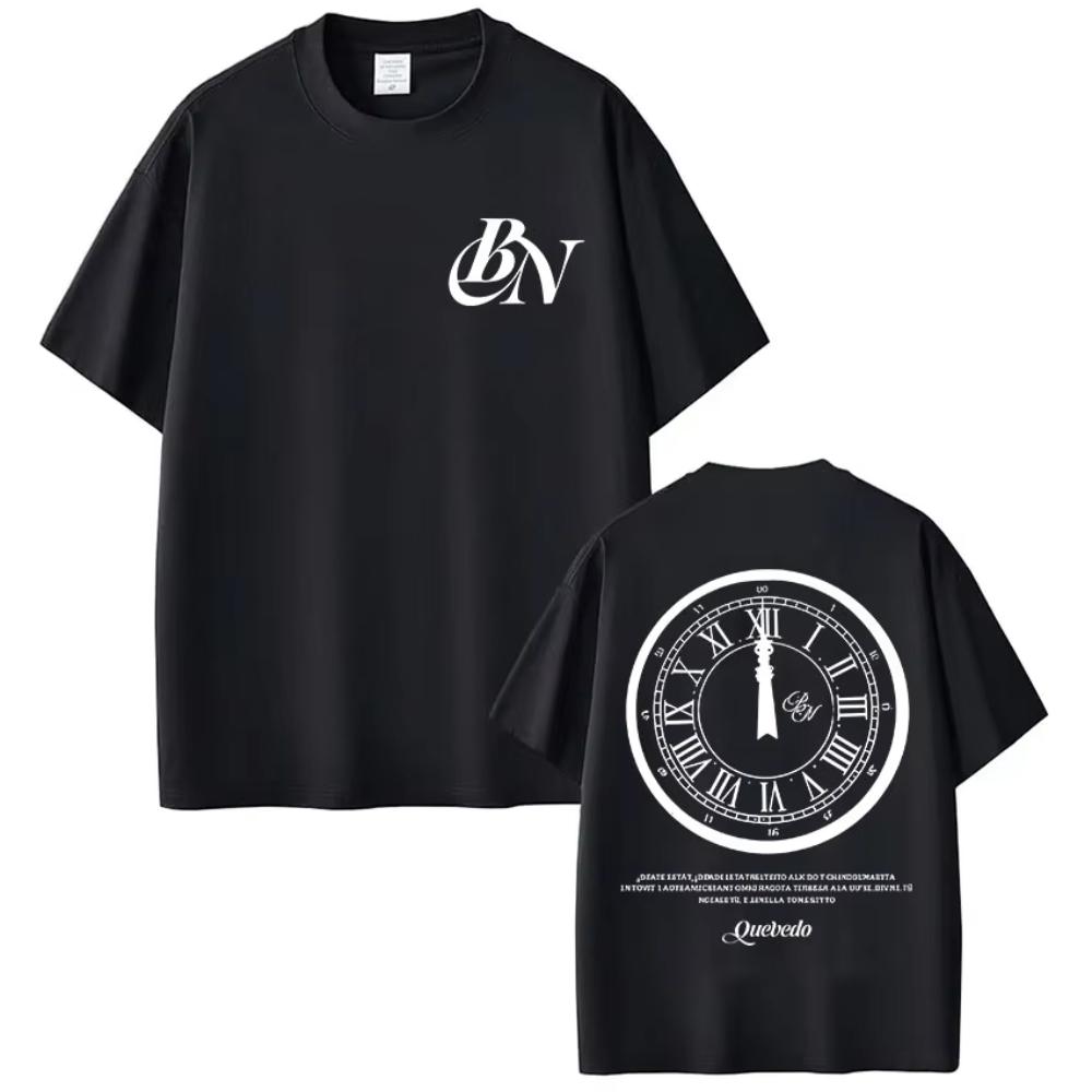2026 SpringSummer Quevedo Goodnight Mens and Womens Casual Retro Harajuku TShirt Collection M