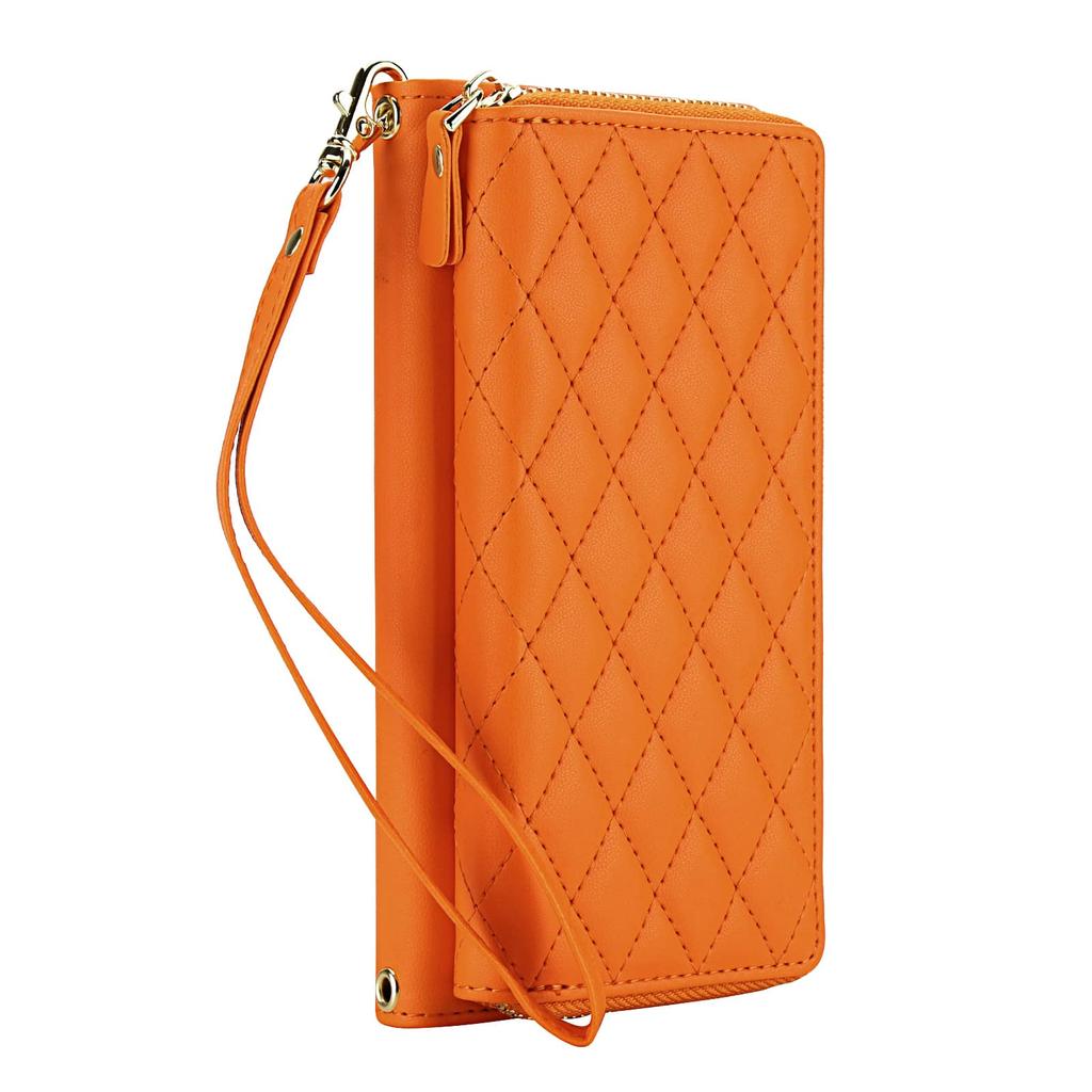 Crossbody Wallet Case for Google Pixel 10 9 Pro XL 9A 8A 8 Pro RFID Blocking Zipper Flip Cover Card Holder Kickstand Purse