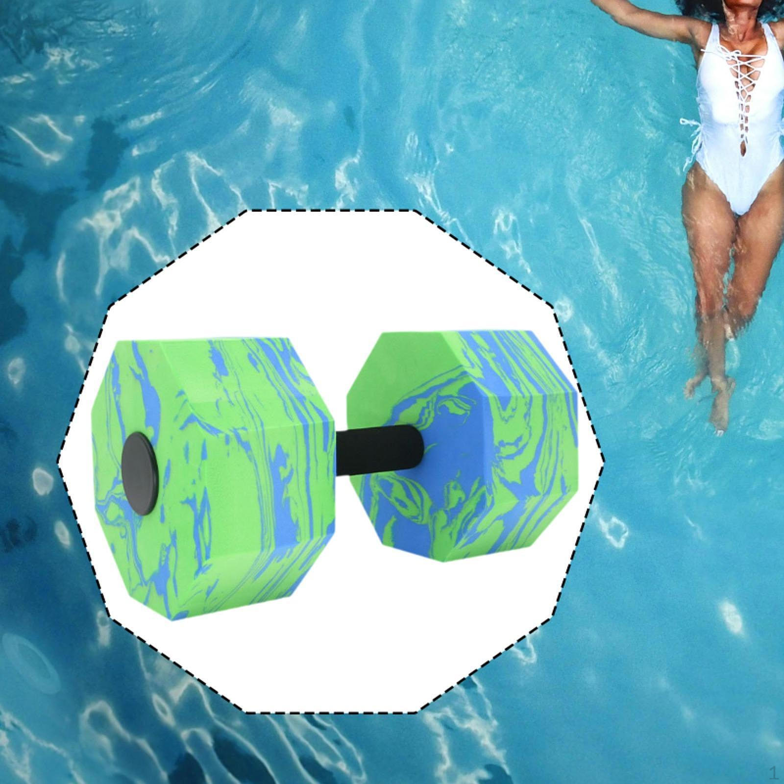 

Водные гантели с высокой плотностью, штанга для рук, тренировки, фитнес для занятий в бассейне Blue green