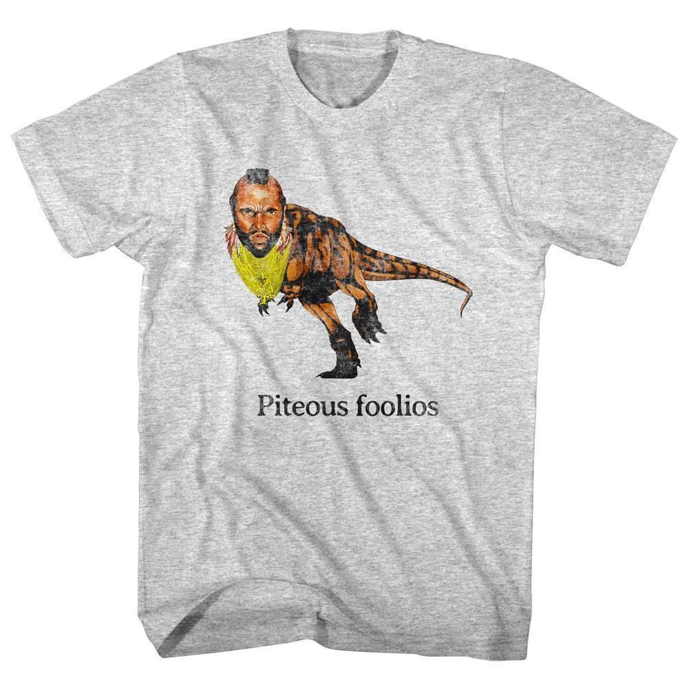 Mr T Piteous Foolios Dinosaur Men T Shirt S