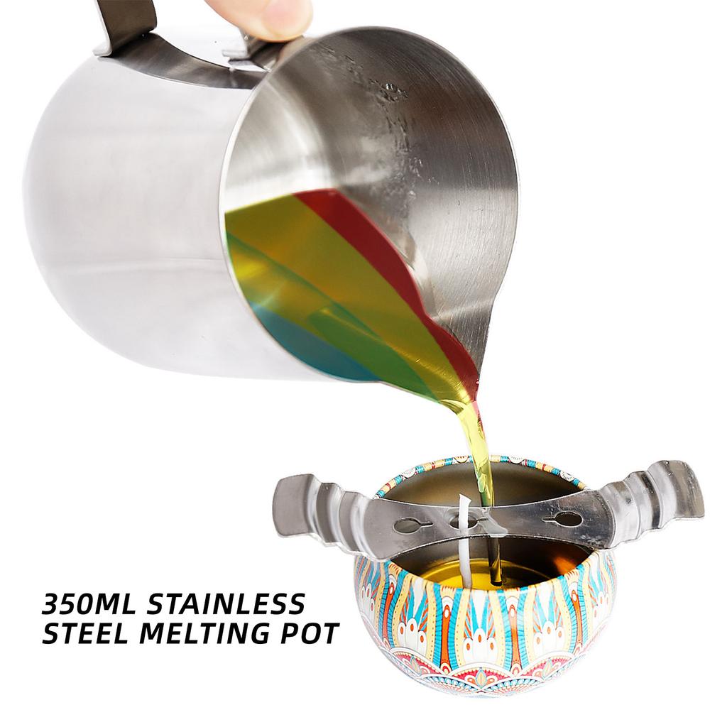 Aoresac Kit para fazer velas perfumadas com suprimentos completos para crianças, adultos e iniciantes, faça você mesmo