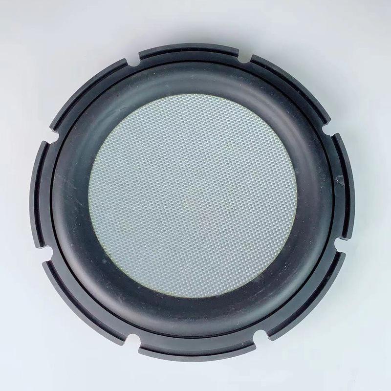 12-Inch Passive Auxiliary Bass Speaker with Woven Cone and Decorative Design