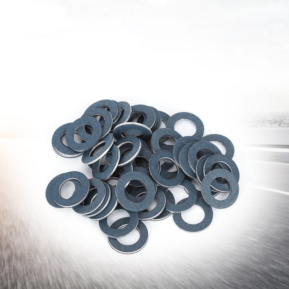 50pcs Oil Drain Plug Washer Seals Gaskets Rings 90430‑12031 Fit for Avalon