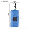 Dispensador de Bolsas para Desechos de Mascotas, Bolsa de Almacenamiento de Bolsas para Desechos de Perro de Lona, Bolsa Colgante de Almacenamiento Portátil para Salir