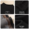 Mao Ren Women's Half-High Collar Thermal Base Layer Top