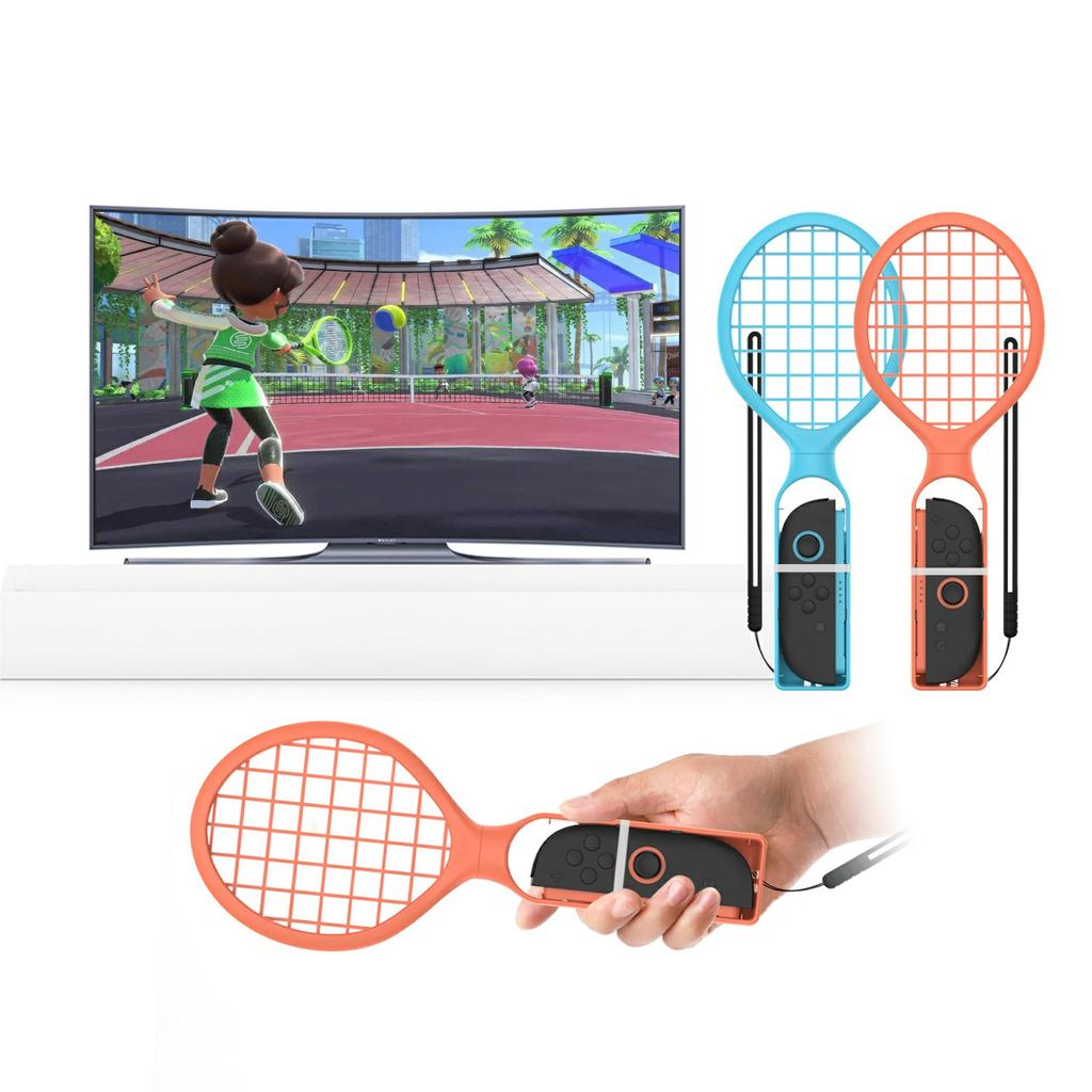 DOBE TNS-3181 For Nintendo Switch 2/Switch OLED/Switch Tennis Racket Left and Right Joy-Con Controller Grip