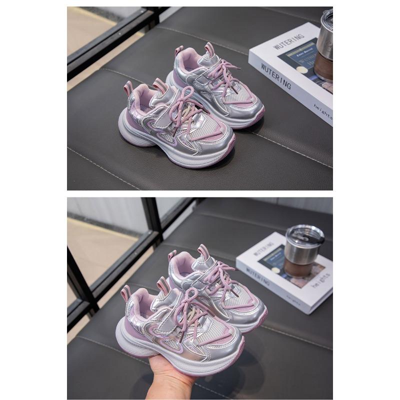 Breathable Non Slip Soft Sole Kids Athletic Dad Sneakers Sports Shoes For Boys And Girls