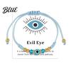 Evil Eye Bracelet String Adjustable Braided Rope Good Luck Amulet