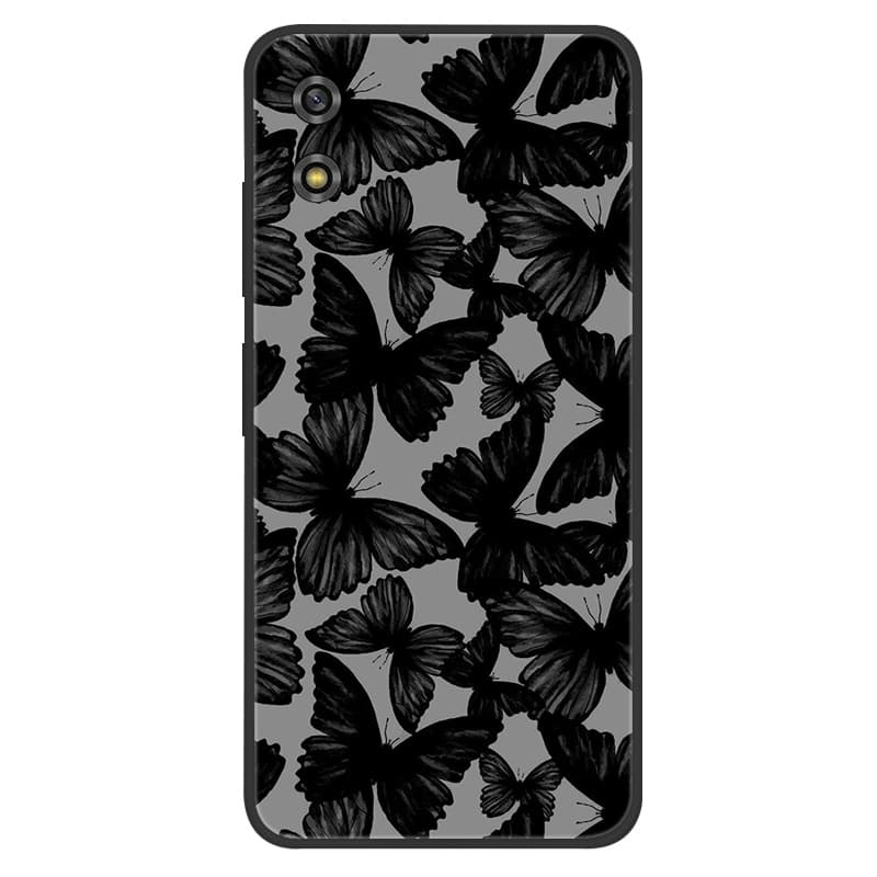 For Xiaomi Qin 3 Ultra Case Butterfly Silicone Protective Cover For Qin3 Ultra Duoqin Qin 3 Ultra Protector Black Bumpers Cases