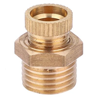 5 Piezas Válvula de Drenaje de Agua Redonda de Latón Kits de Reemplazo Accesorios para Compresor de Aire G14