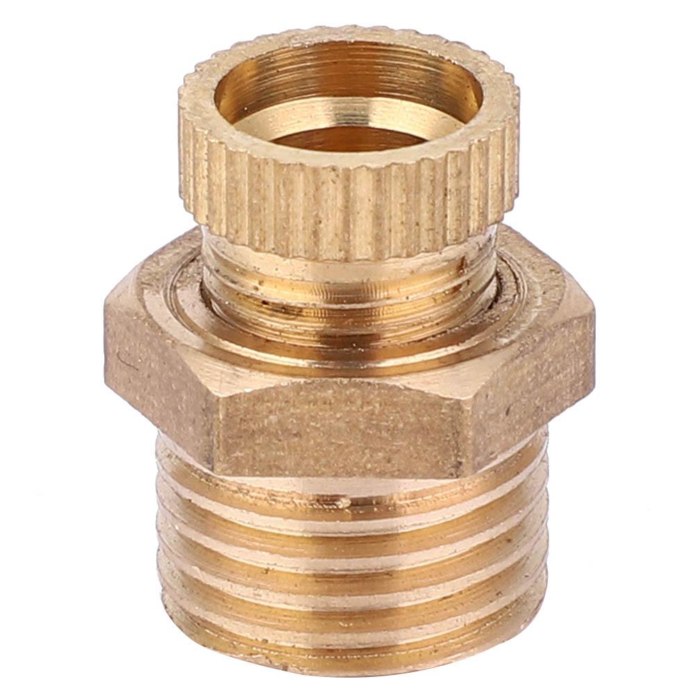 

5Pcs Water Drain Valve Round Brass Replacement Kits Air Compressor Accessories G14