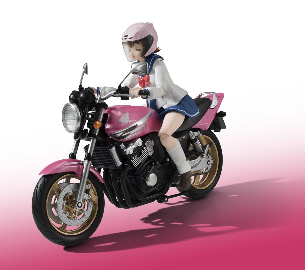 TAMASHII NATIONS Sakura Hane CB400 SUPER FOUR 135mm painted movable figure S.H.Figuarts Bakuon!! (uniform) & approx. PVC&ABS