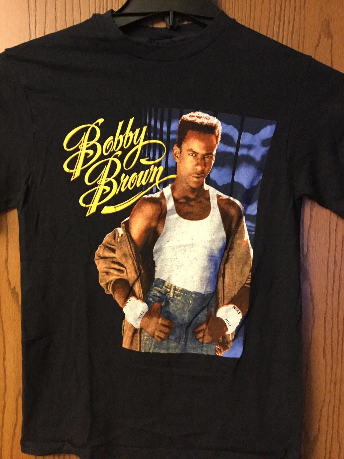 

Bobby Brown. Shirt. 1988. Black. Size 34-36 XL