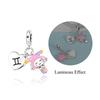 Copper 12 Constellations Collection Luminous Charm Bead Charms Star Shape Bead Compatible With Authentic Bracelets Do It Yourself Fine Jewellery Festi