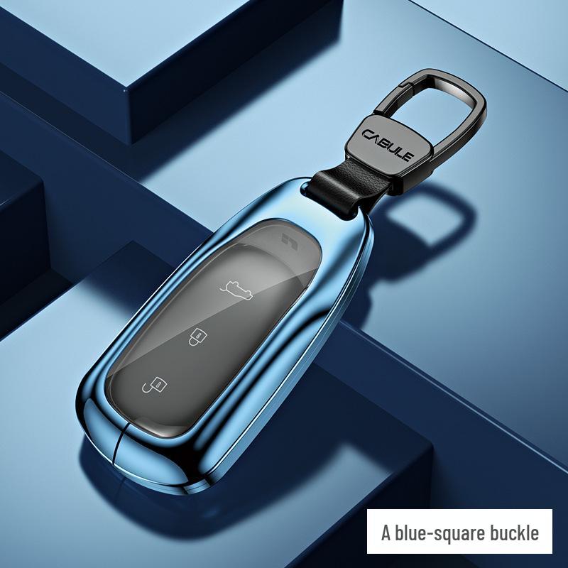 Premium Aluminum Alloy Keychain Cover for 6-7 Seater Vehicles