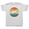 Funny Sea Otter Animal Sunset Retro Vintage T Shirts Graphic Cotton Streetwear Short Sleeve Birthday Gifts Summer Style T-shirt