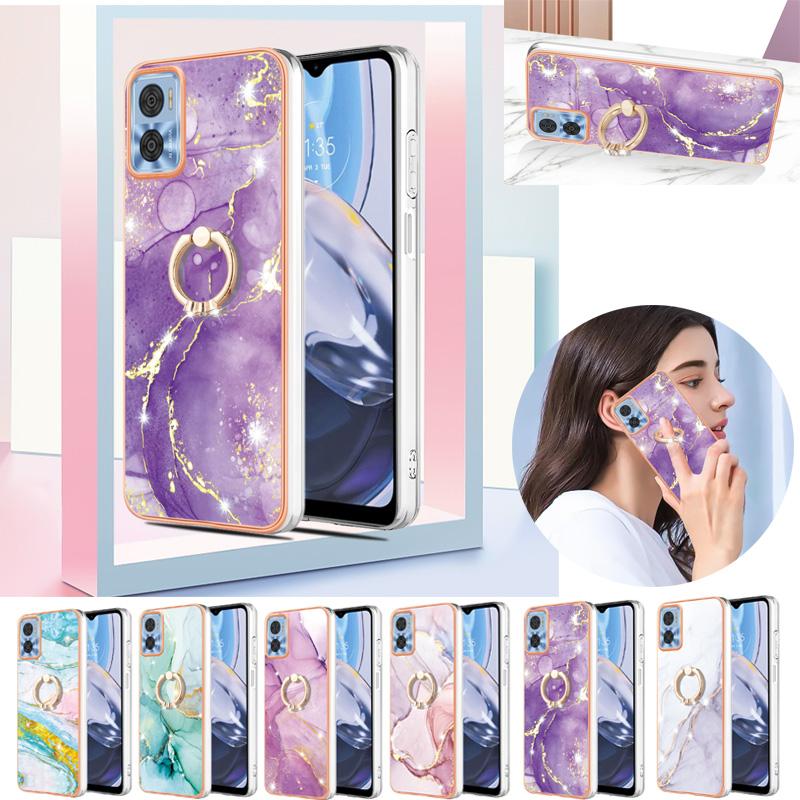 

Роскошный мраморный чехол с покрытием для Samsung A14 S23 S22 Plus Ultra iPhone 14 13 12 11 Pro max Moto G51 G71 с кольцевой подставкой и жестким защитным чехлом IMD