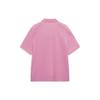 Li Ning Logo Print Short Sleeve Polo Shirt Men tops Light-Pink APLT019-3