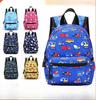 Stylish Cartoon Children Backpack Lightweight School Bag For Kids Spine Support Large Capacity 10.6 Inch Bookbag Kindergarten