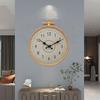 Weatherproof 14Inch Wall Clock with Quiet Movement Clock for Poolsides and Garden Decors Camping Accessorries Clock
