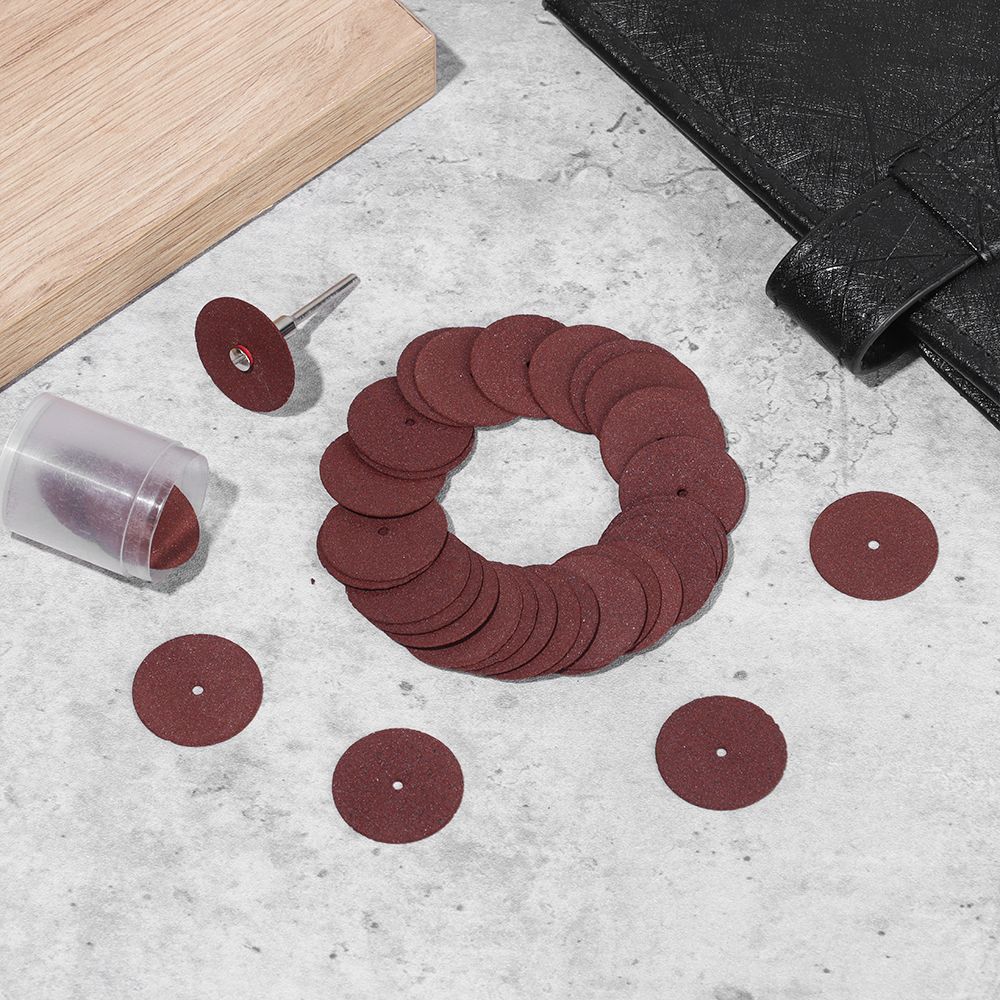 36pcs 25mm Tool Cut Off Reinforced Rotary Blade Sheets Cutting Discs Grinding Wheels Abrasive Disc For Dremel