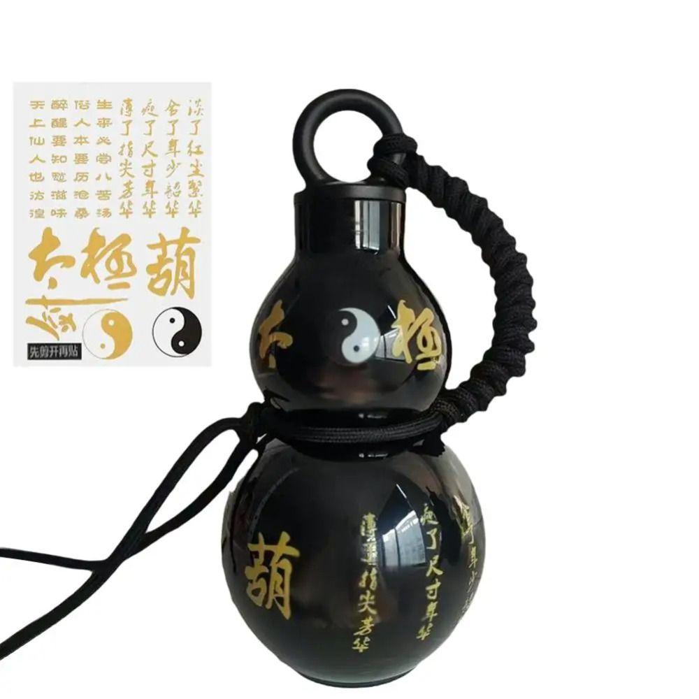 Chinese Style Gourd Water Bottle Gourd Shaped Gourd Drink Bottle Vintage Water Kettle Sports