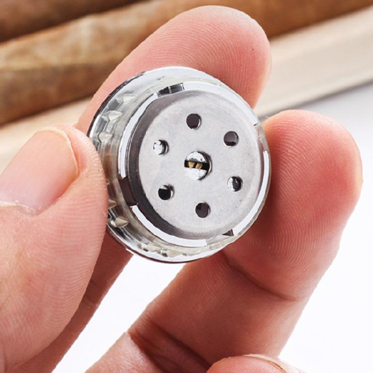 28mm Metall-Zigarren-Hygrometer Haushalts-Innen-Außen-Zigarrenkasten Feuchtigkeitsmesser