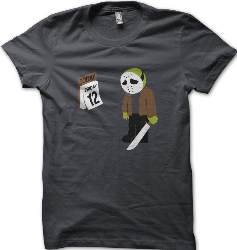Friday 13th Jason Funny printed t-shirt 5317 S разноцветный