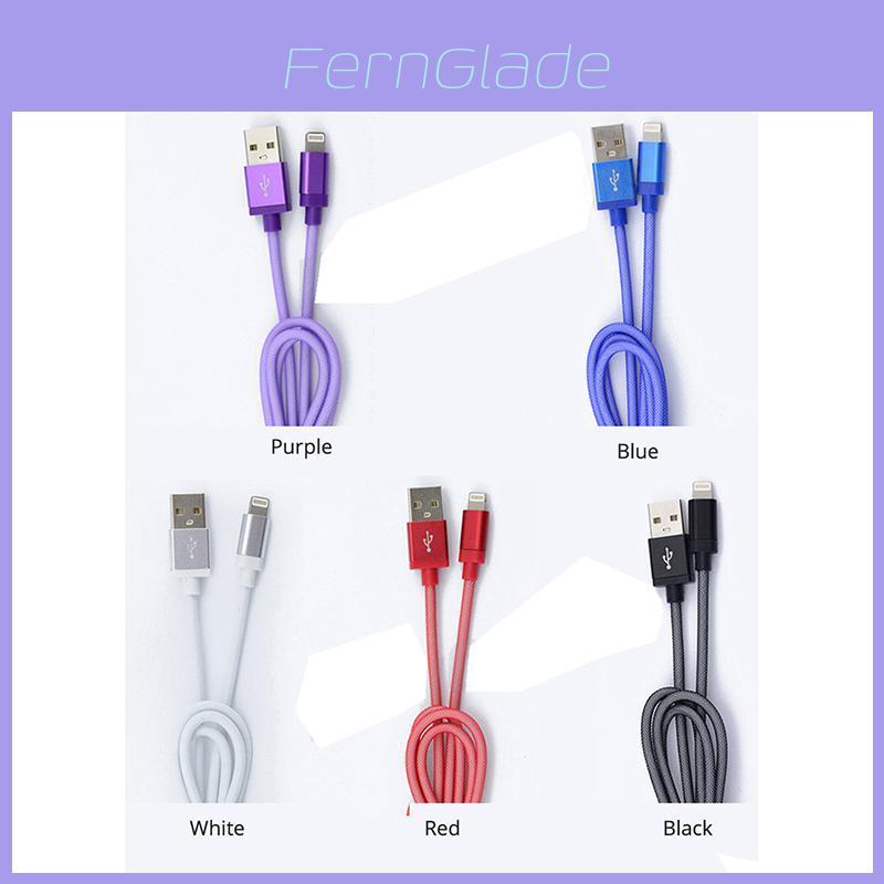 Braided Lighting Black Usb Charge Cable Sync Cord For Ios Iphone