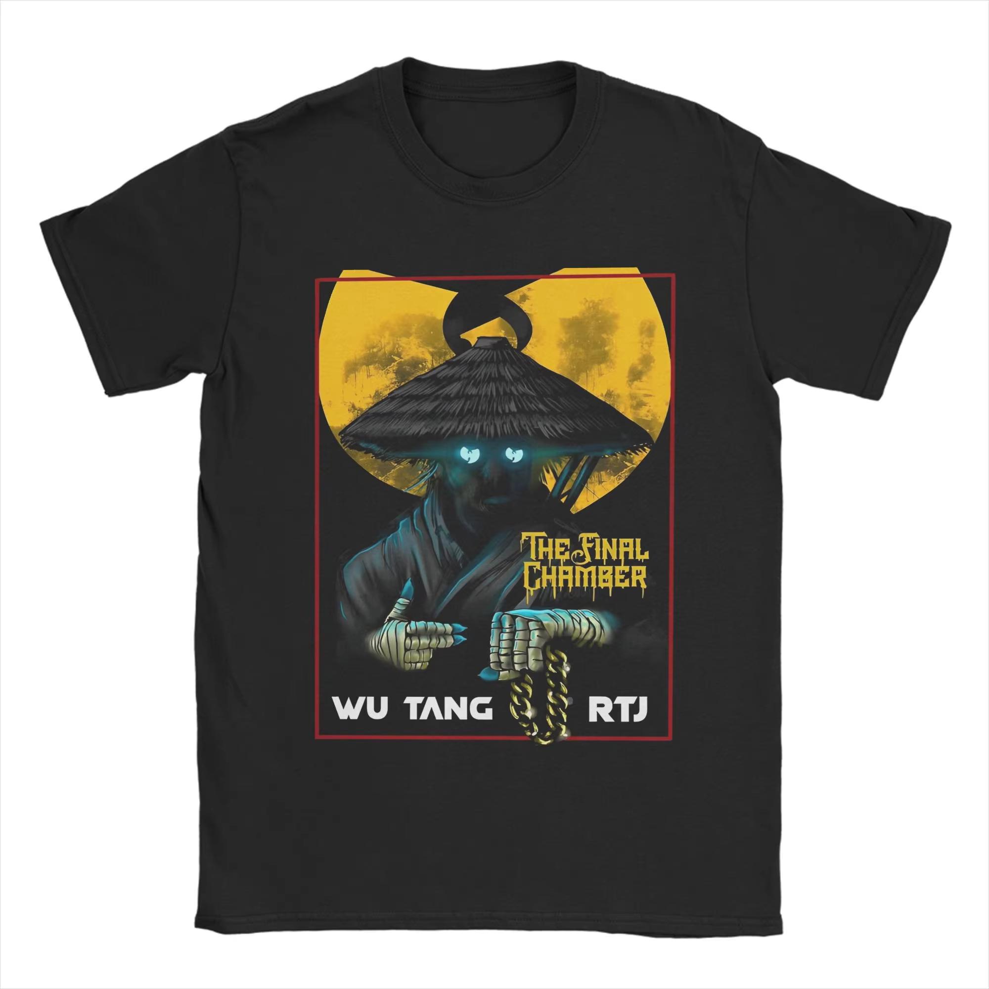 

The Final Chamber Wu Clan T–tangs Forever Tour 2025 Футболки Мужские Футболка с круглым вырезом и коротким рукавом Одежда больших размеров S
