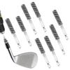 Golf Club Cleaning Brush Drill Attachment Stainless Steel 8 Pack