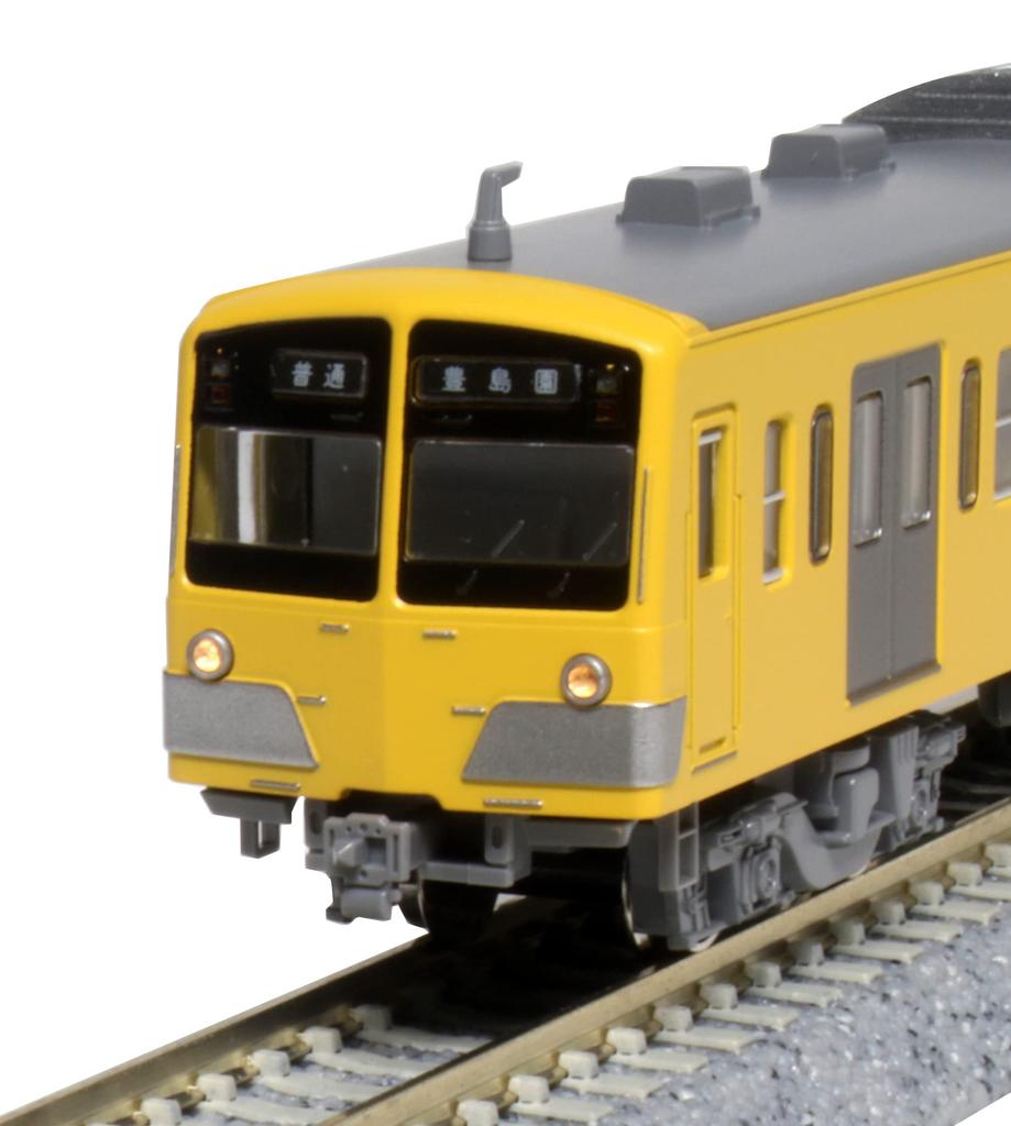 KATO N Gauge Seibu Railway New 101 Series New Paint Color Basic Set Railway Model Train Yellow 4-Car 10-1751