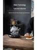Sage Afternoon Tea Set: Heat-Resistant Glass Teapot with Fruit Tea and Emma's T0 Electric Ceramic Stove