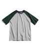 MINIMALPROJECT Under Log Raglan Short Sleeve T-Shirt Mst190 [Gray]