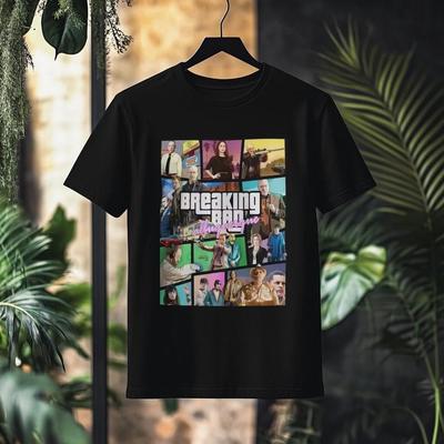 T-shirt Unisex S-3XL Walter White Breaking Bad, Regalo per Fan Bryan Cranston.