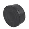 Air Compressor Silencer Plastic Shell Round Muffler3 4 25mm Filter Intake Dia 80mm