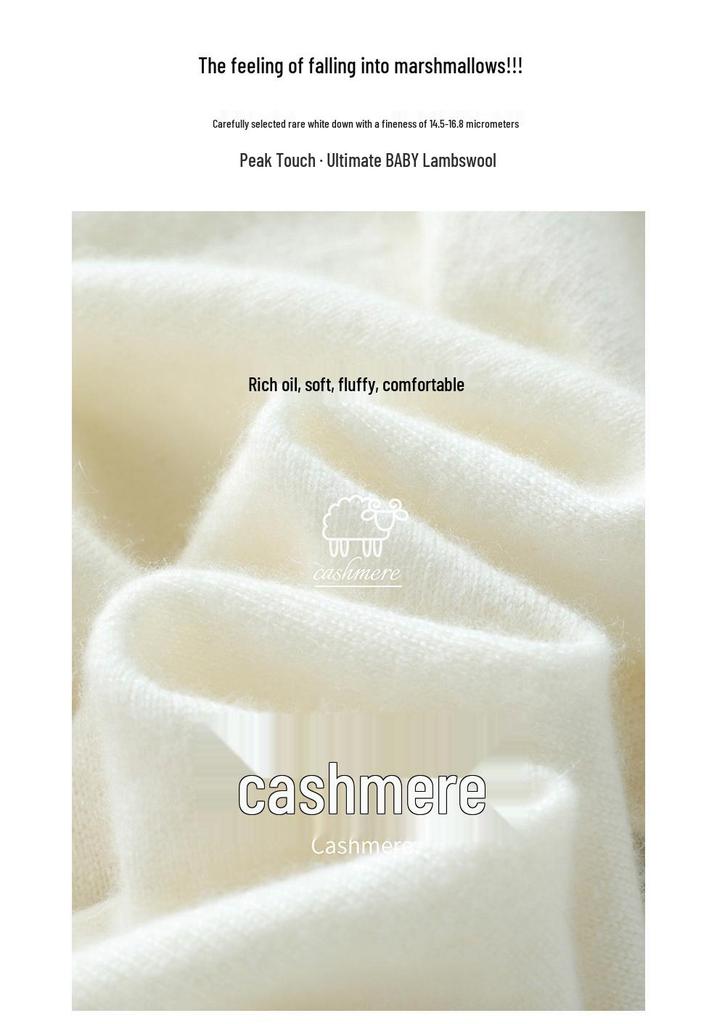 V-Neck Half-Button Soft Cashmere Sweater - Women's 2026 Autumn Base Layer, Elegant Solid Color