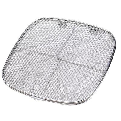 Detachable Splatter Shield Stainless Steel Splatter Screen Reusable Air Fryer Accessory Replacement Part for AG301 AG300