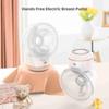 Wearable Breast Pump Hands Free Electric Breast Pump for Breastfeeding 4 Modes 12 Suction Level Low Noise Built-in Battery with