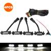 4x Raptor Style LED White Grille Lights Kit For Toyota Tacoma TRD Pro 2016-