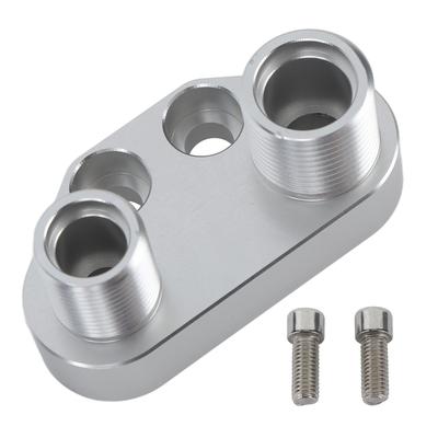 AC-Kompressor-Adapter Swap Billet-Aluminium Kompressor Gerader Adapter für Sanden SD7B10 7176