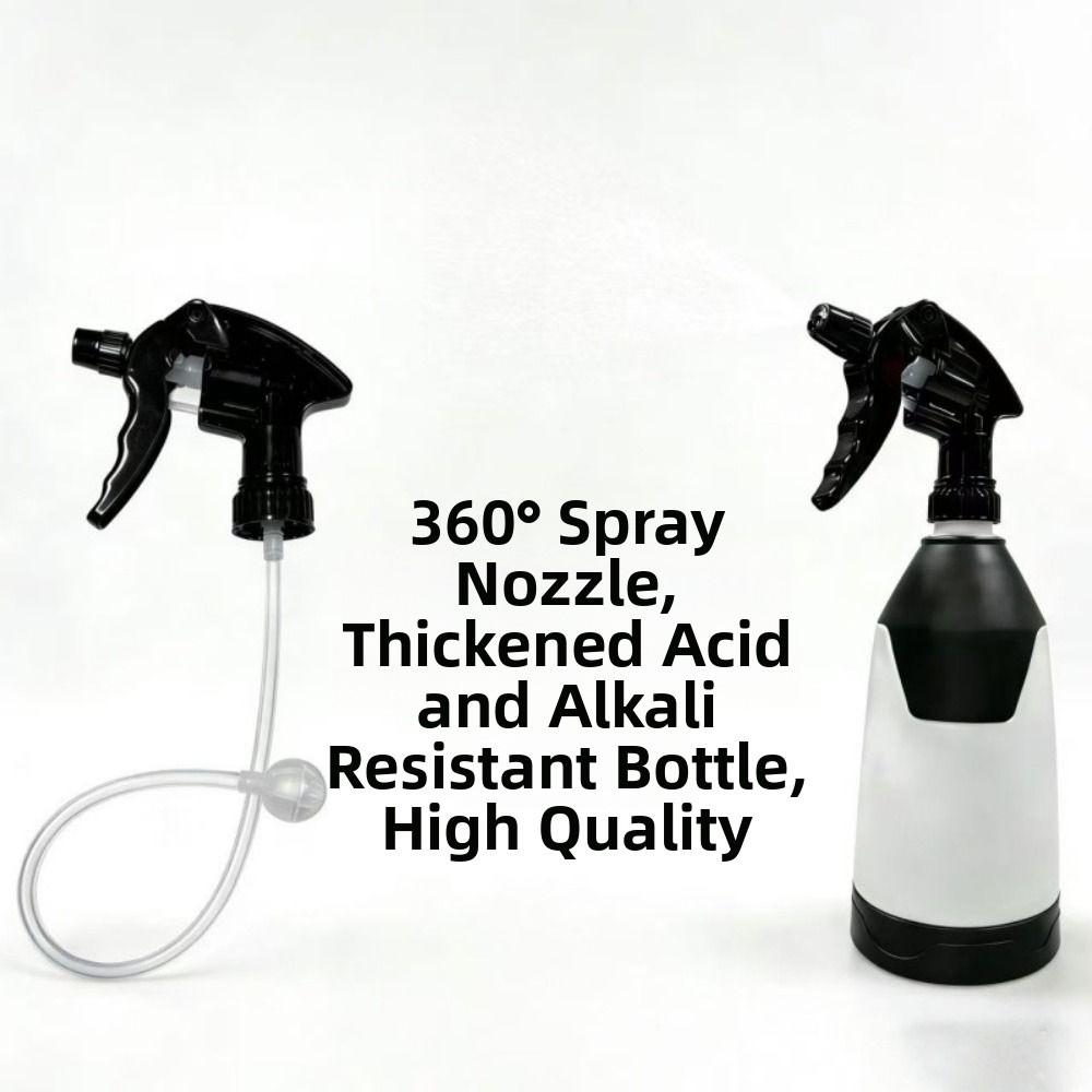 650ML/900ML Gießkanne Verdickt Säure-Lauge-Beständig Kunststoff Sprühflasche Super Feiner Nebel 360° Rundum Sprüh