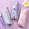 Pencil Case Rectangular Waterproof Stationery Bag with Multiple Compartments Pencil Pouch for Pens Erasers Rulers School Office Supplies
